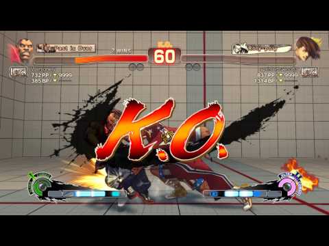 Ultra Street Fighter IV battle: Balrog vs Yang