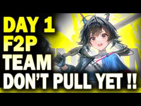 Don’t Pull Yet! Do this First !!— Day 1 F2P Team Comp Guide Arknights Endfield