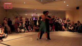 Roxana Suarez & Sebastian Achaval, Russia, Moscow, Milonga in rest."Le Cafe", 06.05.2010(2)