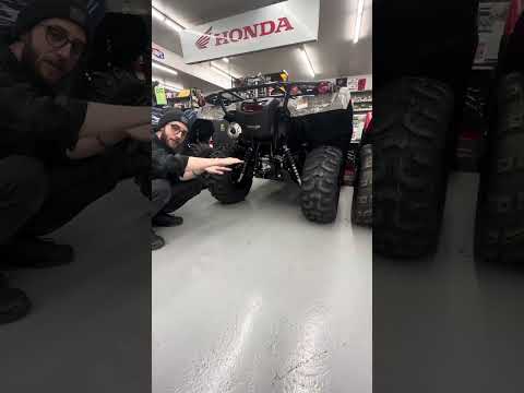 2025 Honda Rancher rear suspension