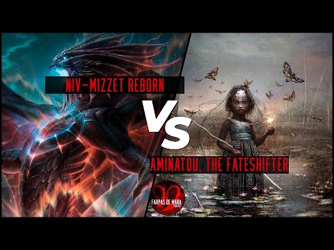 NIV-MIZZET REBORN VS. AMINATOU THE FATESHIFTER - DUEL COMMANDER 500