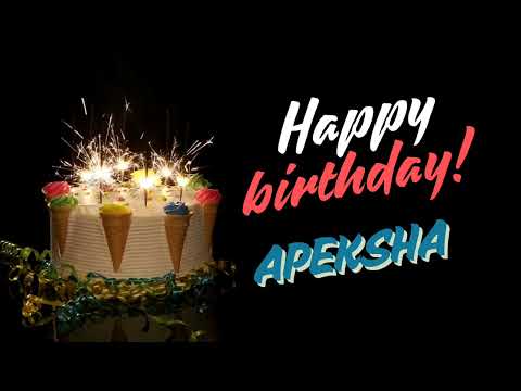 APEKSHA Birthday Song | USA Birthday Song For Girls | Comment Your Name For Song