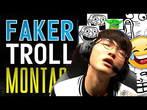 10 mins of "Unkillable Demon King" Faker Trolling