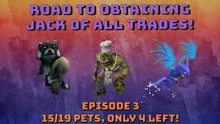 Road to Jack of all Trades #3! Pet Reactions [Runescape 3] 15/19 Found!