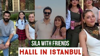 Sila Turkoglu With Friends !Halil Ibrahim Ceyhan in Istanbul