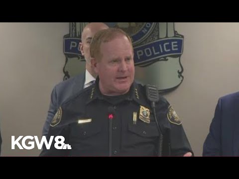 Portland police arrest suspect in officer shooting | Press conference