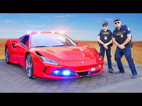Ferrari Gold Adventure with Detective Jason and Alex