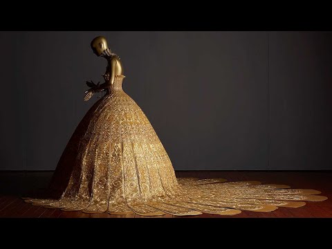 Guo Pei | Haute Couture | Gown made of gold
