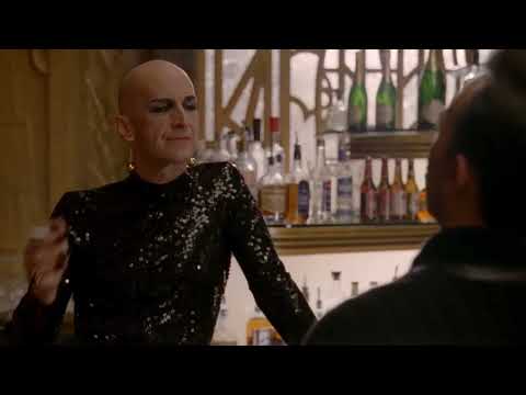 AHS HOTEL Liz Taylor "cut me and I bleed Dior"