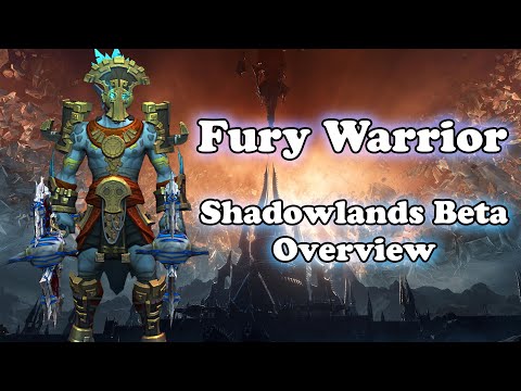 Fury Warrior Shadowlands Beta Gameplay and Review