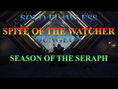 Solo Flawless Spire of the Watcher Dungeon[Titan]