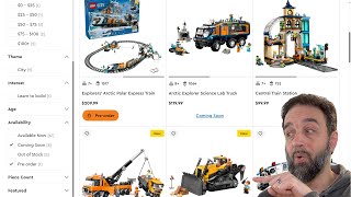 LEGO City Summer 2025 official reveals! Arctic train, station, bulldozer, semi truck wrecker & more