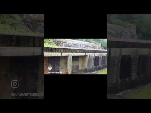 Aerial view of Hitler’s Wolf Canyon HQ bunker in Margival, France #history #ww2 #bunker