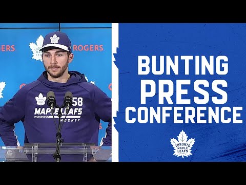 Michael Bunting Pre Game | Toronto Maple Leafs vs. Chicago BlackHawks | December 11, 2021