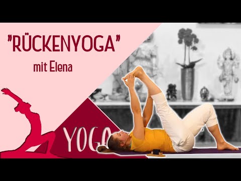 Rückenyoga mit Elena für Rücken, Schultern, Nacken - Yoga Vidya Live 09:15 Uhr 30.10.2020