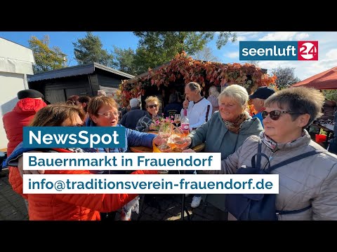 NewsSpot: Bauernmarkt in Frauendorf