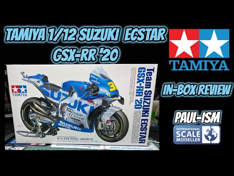1/12 Tamiya Suzuki Ecstar GSX-RR '20 In-Box Review