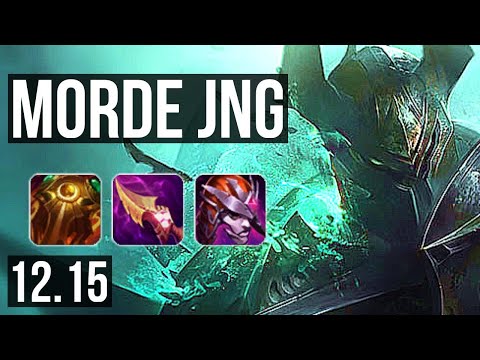 MORDE vs ZAC (JNG) | 67% winrate, 11/3/14, Godlike | KR Master | 12.15