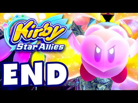 Kirby Star Allies - Gameplay Walkthrough Part 5 - Void Termina Boss Fight Ending! (Nintendo Switch)