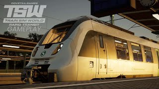 Gameplay Train Sim World 2020 Rapid Transit [ Simulator Mengemudikan Kereta ]