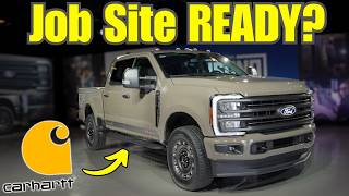 The 2027 Ford Carharrt Super Duty Looks Cool… But Is It Really A Work Truck?