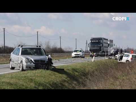 Prometna nesreća kod Osijeka, tri osobe ozlijeđene