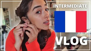 GET READY WITH ME IN FRENCH (English subtitles) | A day in Paris | Intermediate French Vlog