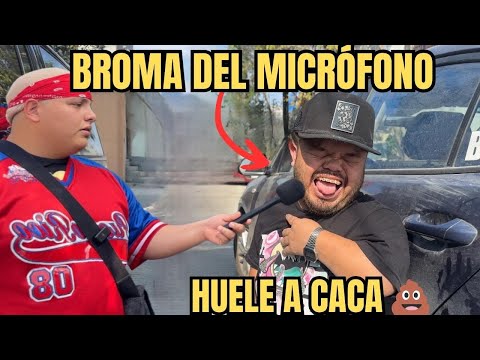 INTERVIEWS WITH THE STINKEST MICROPHONE IN THE WORLD (JOKE)