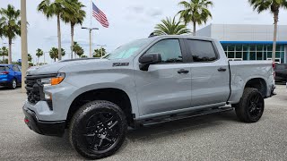 2024 Chevrolet Silverado, Trail Boss, Custom Slate Gray Metallic en Español