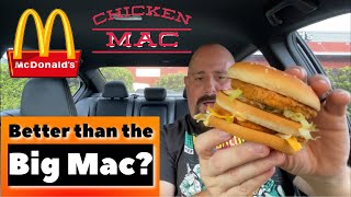 McDonald’s New Chicken Big Mac Review : Food Review