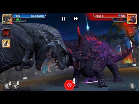 BOSS WORLD VULCAN 19 - JURASSIC WORLD THE GAME