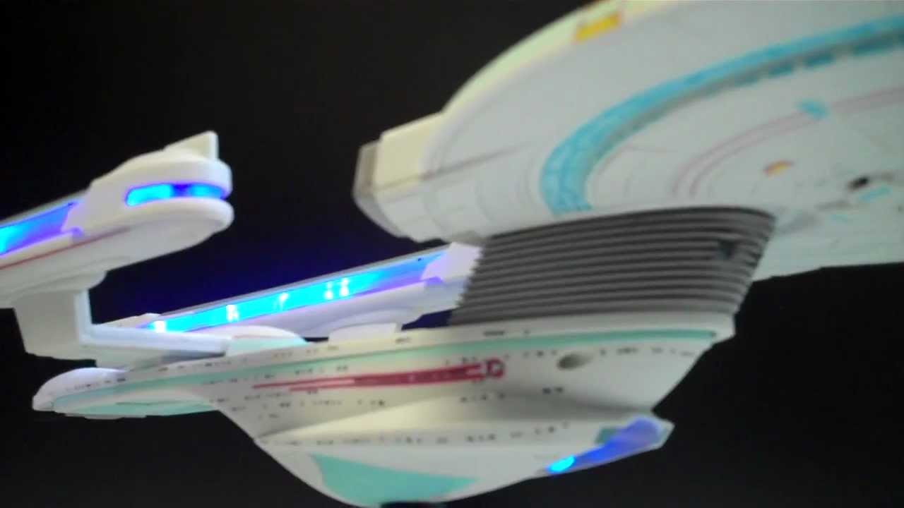 Diamond Select Toys Star Trek Enterprise B Electronic Ship Prototype Test #2