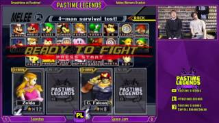 SaP Melee 4/7/16: Zaandaa (Sheik) vs spacejam (CF)
