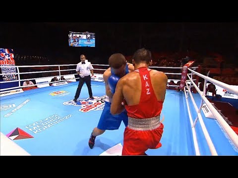Quarterfinals (75kg) KULAKHMET Tursynbay (KAZ) vs DARCHINYAN Arman (ARM) /AIBA World 2019
