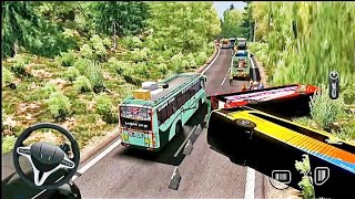 Mad bus driving/ Indian bus simulator #androidgames #gaming #cargames