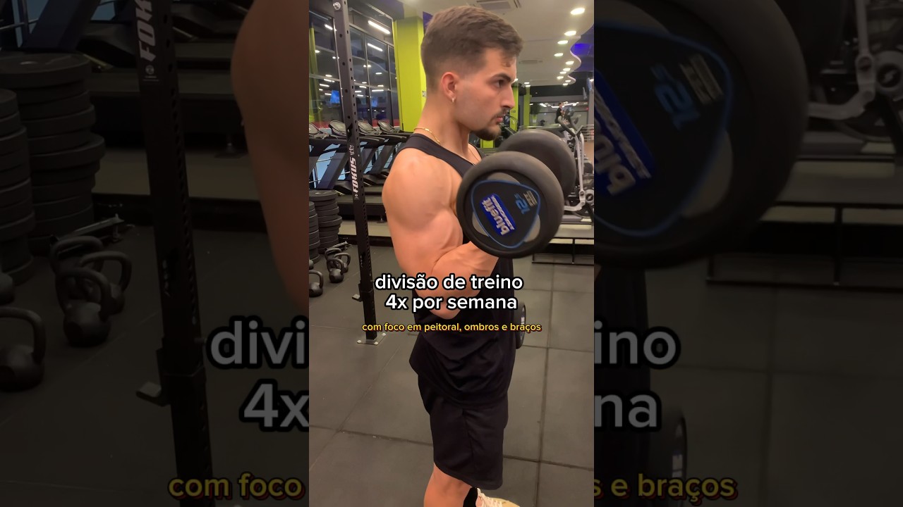 construa o shape treinando apenas 4x na semana #academia #gym #treino #dicas #shape