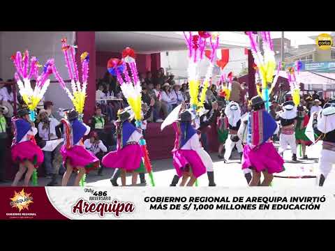 Arequipa: Pasacalle Regional 2026 - 🥇 Primer lugar: Huaynacotas (La Unión)
