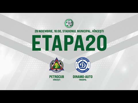 LIVE: DIVIZIA NAȚIONALĂ,Etapa 20 ,FC PETROCUB  - FC DINAMO-AUTO  26.11.2020, 16:00