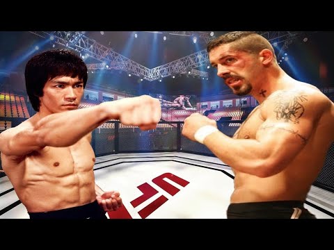  UFC Bruce Lee Fight and Bruce Dragon Lee UFC