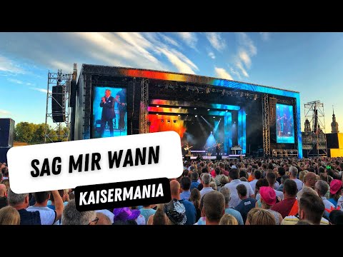 Roland Kaiser - Sag Mir Wann Live 2022 Kaisermania
