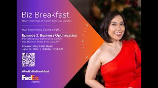 BIZ BREAKFAST | Business Optimization | Mary Faith Abano