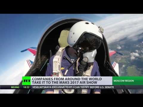 MAKS 2017 Air Show gathers around 800 companies from across world