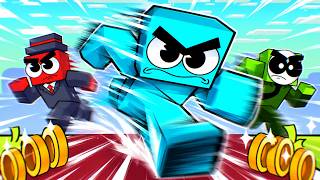 1.000.000 de VELOCIDADE na CORRIDA INFINITA do Minecraft!