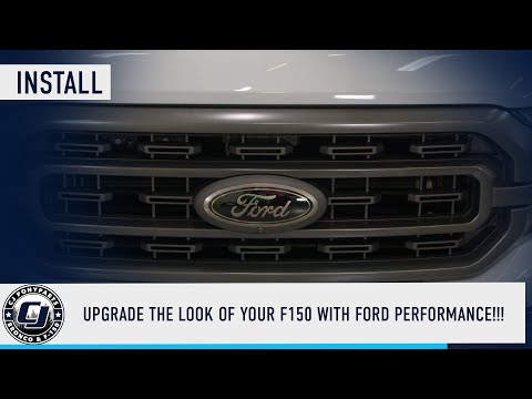 Add a Splash of Black to Your Ford F-150 with These Oval Emblems from Ford Performance