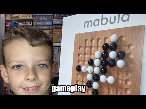 Mabula (Steffen Spiele) - abstraktes Spiel für 2 Personen - Teil 2 mit gameplay