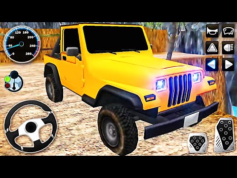 Offroad Jeep Driving Adventure - Super Racing 4x4 Hummer Mountain Hill Drive - Best Android GamePlay