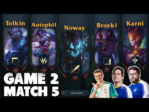 Prime League mit Noway4u, Broeki, Tolkin & Karni vs CR - Game 2 | Uncut Gameplay
