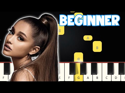 Supernatural - Ariana Grande | Beginner Piano Tutorial | Easy Piano