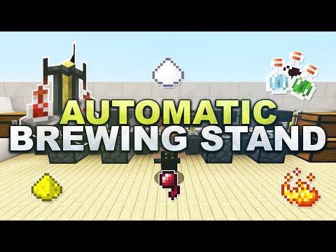 Minecraft - Automatic Brewing Stand // Automatic Brewing Stand - Tutorial 1.8.9