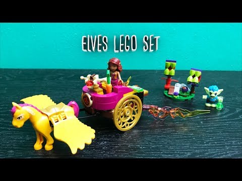 Elves Lego Set -- Azari & the Goblin Forest Escape